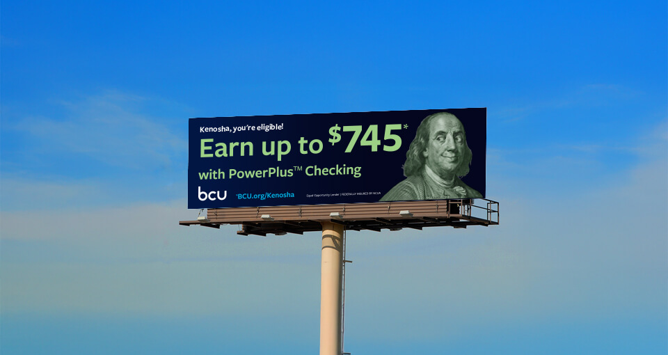Kenosha BCU Billboard